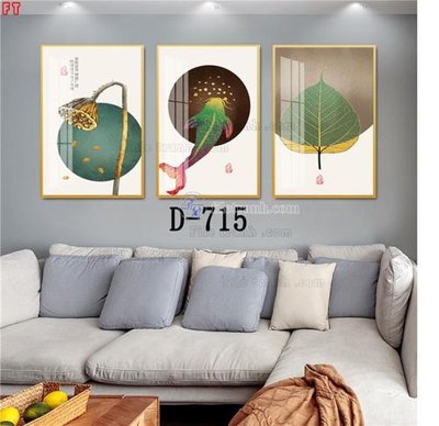 Chi tiết file ảnh File tranh bộ hiện đại D-715 sắc nét