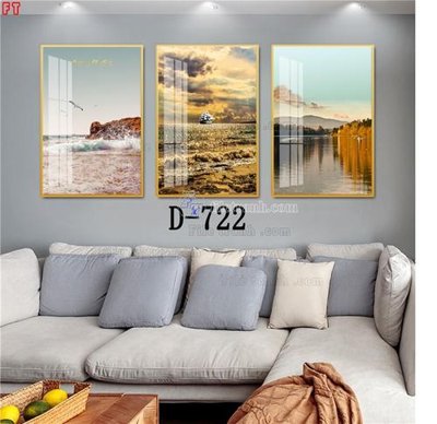 File ảnh File tranh bộ hiện đại D-722 (gốc) in quảng cáo ngoài trời