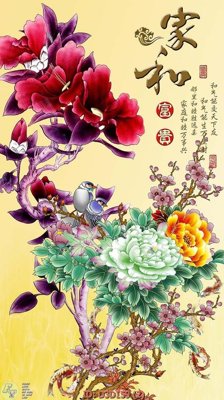 File tranh File lối vào D3D159 (bản gốc) treo phòng ăn