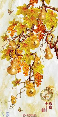 File gốc File lối vào D3D162 (in lụa) hoa văn cổ điển