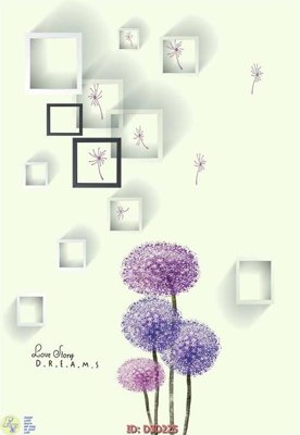 File tranh File lối vào D3D225 (ảnh gốc) in trần 3D