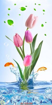 File gốc File lối vào D3D300 (chủ đề hiện đại) trang trí