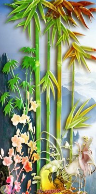 File gốc File lối vào D3D345 (chủ đề hiện đại) trang trí