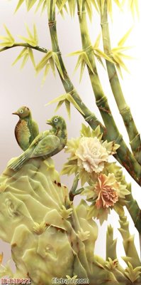 File gốc File tranh đứng lối vào D3D472 (in lụa) cao cấp