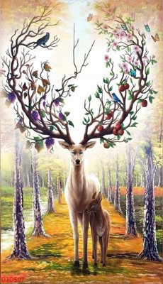 Mua file tranh gốc File tranh đứng lối vào D3D507 tại Filetranh.com