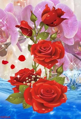 Hình ảnh file gốc File tranh đứng lối vào D3D510 cho in UV