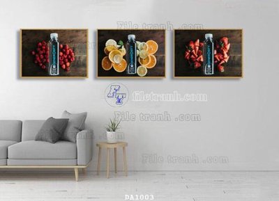 File gốc File tranh phòng ăn đồ ăn nhanh DA1003 (phong cách) cổ điển