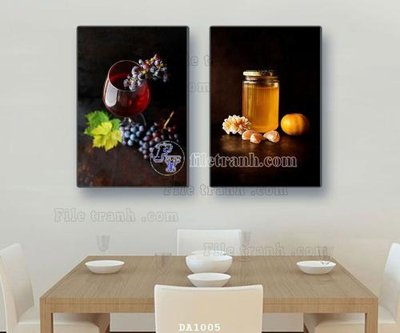 Download file File tranh phòng ăn đồ ăn nhanh DA1005 (gốc) in mica bàn thờ