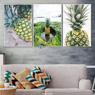 Tải file File tranh phòng ăn đồ ăn nhanh DA1009 (ảnh gốc) in gạch 3D