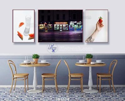 File in trần File tranh phòng ăn đồ ăn nhanh DA1014 (file gốc) chủ đề vũ trụ