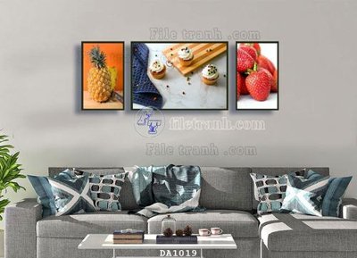 File PSD in ấn File tranh phòng ăn đồ ăn nhanh DA1019 (chất lượng cao)