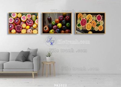 File PSD File tranh phòng ăn đồ ăn nhanh DA1022 (gốc) tách lớp chi tiết