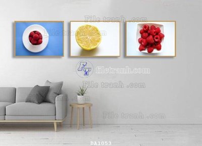 File gốc File tranh phòng ăn đồ ăn nhanh DA1053 (phong cách) tối giản