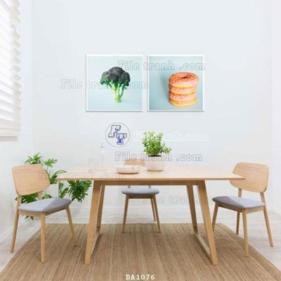 File PSD File tranh phòng ăn đồ ăn nhanh DA1076 (bản gốc) chất lượng nhất