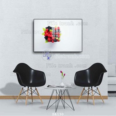 Tệp tin gốc File tranh phòng ăn đồ ăn nhanh DA130 (chất lượng cao) File tranh phòng ăn đồ ăn nhanh DA130