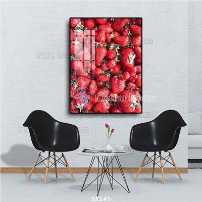 File ảnh File tranh phòng ăn đồ ăn nhanh DA145 (gốc) in poster