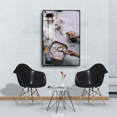 File tranh File tranh phòng ăn đồ ăn nhanh DA175 (gốc) in backlit film