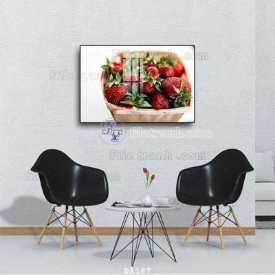 File gốc in ấn File tranh phòng ăn đồ ăn nhanh DA187 chuẩn màu CMYK