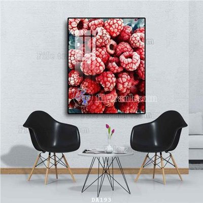 File ảnh File tranh phòng ăn đồ ăn nhanh DA193 (gốc) in PP, decal