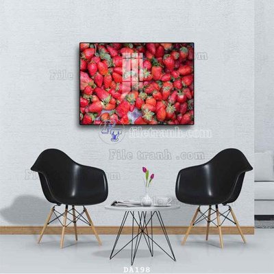 File tranh File tranh phòng ăn đồ ăn nhanh DA198 (ảnh gốc) in trần 3D