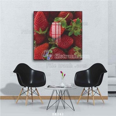 File gốc File tranh phòng ăn đồ ăn nhanh DA242 (in lụa) tranh phong thủy