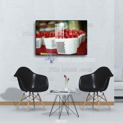 File gốc File tranh phòng ăn đồ ăn nhanh DA247 (in mica) làm bảng hiệu