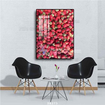 File in lụa File tranh phòng ăn đồ ăn nhanh DA273 (phong cảnh) File tranh phòng ăn đồ ăn nhanh DA273