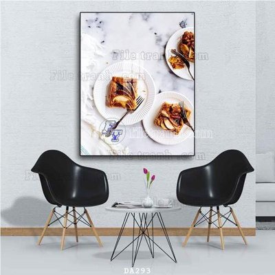 File gốc File tranh phòng ăn đồ ăn nhanh DA293 (trang trí) phòng ngủ