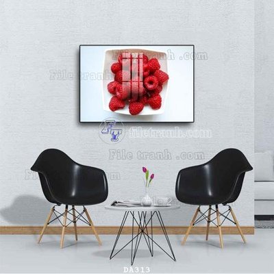 File tranh File tranh phòng ăn đồ ăn nhanh DA313 (file gốc) chủ đề phong thủy