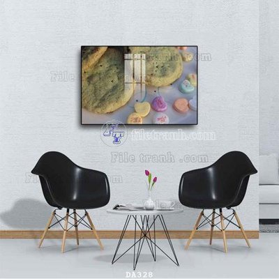 File tranh File tranh phòng ăn đồ ăn nhanh DA328 (bản gốc) treo tường