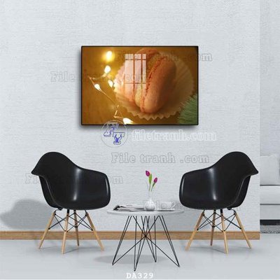 File tranh File tranh phòng ăn đồ ăn nhanh DA329 (gốc) chủ đề con người