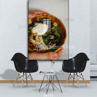 Tải file File tranh phòng ăn đồ ăn nhanh DA331 (gốc) in ấn ngay lập tức