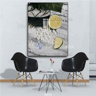 File tranh quảng cáo File tranh phòng ăn đồ ăn nhanh DA34 (download file gốc)