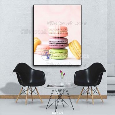 Tải file File tranh phòng ăn đồ ăn nhanh DA343 (gốc) làm file tranh quảng cáo