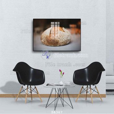 File ảnh File tranh phòng ăn đồ ăn nhanh DA367 (gốc) in standee