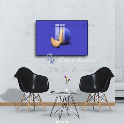 File tranh gốc File tranh phòng ăn đồ ăn nhanh DA368 (bản quyền) độc đáo