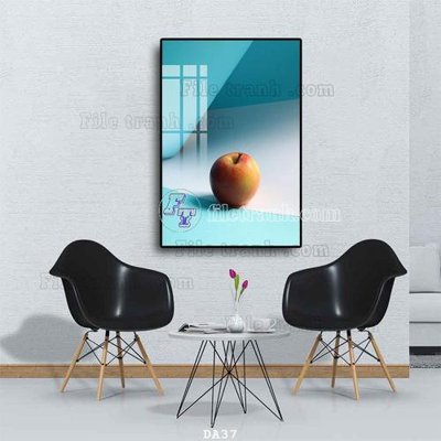 File tranh File tranh phòng ăn đồ ăn nhanh DA37 (ảnh gốc) in trần 3D