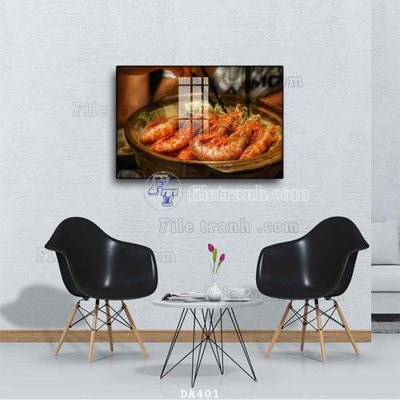 File in ấn chuyên nghiệp File tranh phòng ăn đồ ăn nhanh DA401 (file gốc)