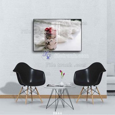 File gốc File tranh phòng ăn đồ ăn nhanh DA44 (cho in ấn) từ Filetranh.com