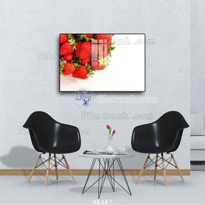 File gốc File tranh phòng ăn đồ ăn nhanh DA447 (chuẩn CMYK) cho nhà in