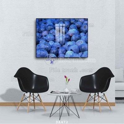 File in ấn File tranh phòng ăn đồ ăn nhanh DA472 chuyên nghiệp