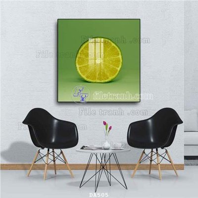 File ảnh File tranh phòng ăn đồ ăn nhanh DA505 (gốc) in standee