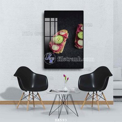 File tranh quảng cáo File tranh phòng ăn đồ ăn nhanh DA593 (file gốc) chuyên nghiệp