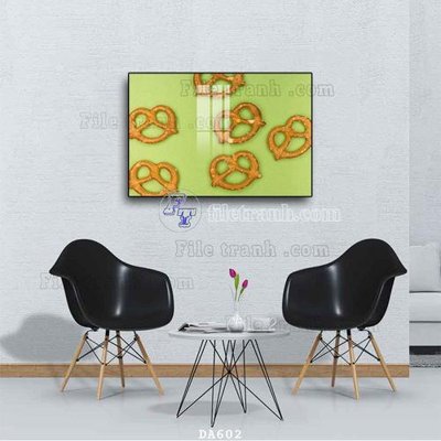 File in ấn cao cấp File tranh phòng ăn đồ ăn nhanh DA602 (file gốc)