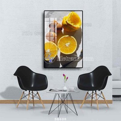 File ảnh File tranh phòng ăn đồ ăn nhanh DA608 (gốc) in standee