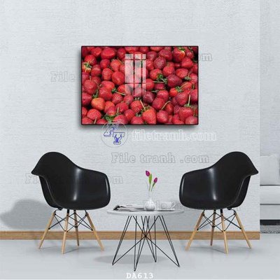 File gốc File tranh phòng ăn đồ ăn nhanh DA613 (in lụa) hoa văn cổ điển