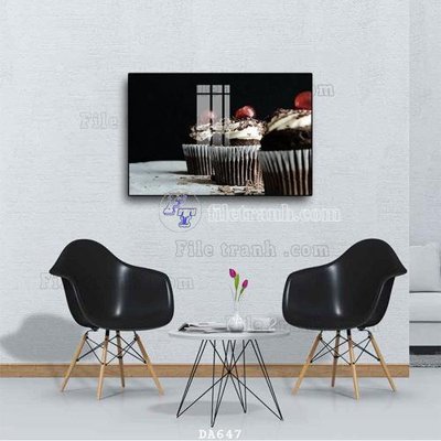 Tải file gốc File tranh phòng ăn đồ ăn nhanh DA647 (in bạt) quảng cáo