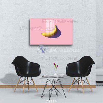 File gốc File tranh phòng ăn đồ ăn nhanh DA664 (in tráng gương) ốp tường