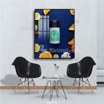 Download file File tranh phòng ăn đồ ăn nhanh DA676 (gốc) in mica cao cấp