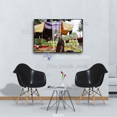 Tải file File tranh phòng ăn đồ ăn nhanh DA687 (ảnh gốc) file AI/EPS